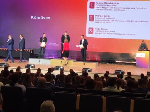 Nagy Sámuel, Kőműves, 3. hely, Szegedi SZC Móravárosi Szakképző Iskola